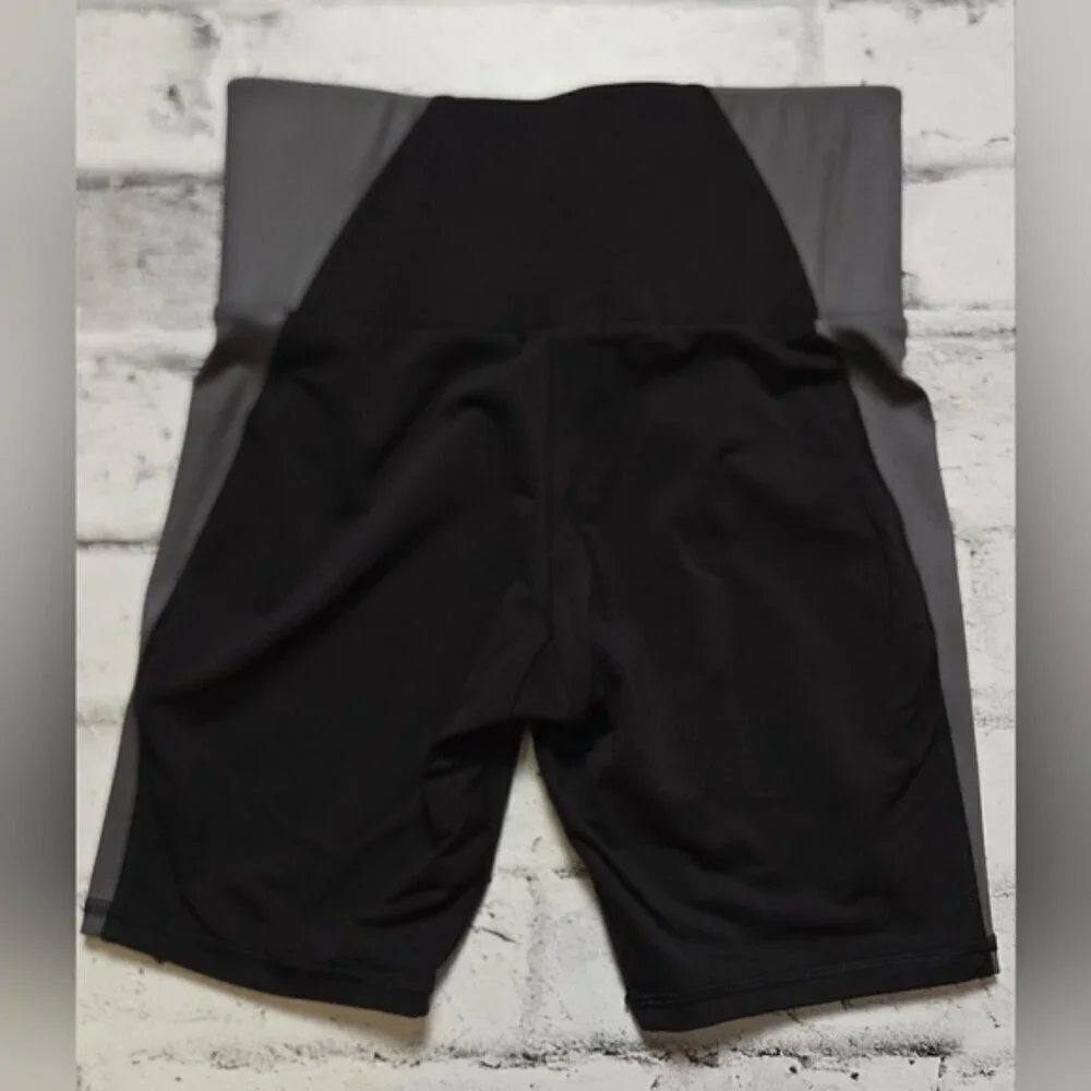 MICHI Vibe Bike Shorts - Black/Grey
